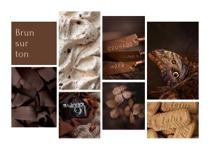 Moodboard Monday: Brun-sur-ton - 